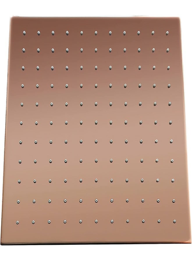 CARNIVAL Heavy Rosegold 12x12" Inch Overhead Ceiling Shower | Stainless Steel 304 Rosegold Shower Head For Bathroom | Adjustable Angles With Premuim PVD Finish WIthout Arm (Rose Gold, Stainless Steel) - Image 2